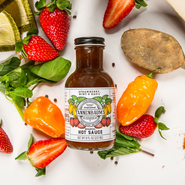 Savoring Summer's Sweet Farewell with Tannenbaum's Strawberry Mint and Basil Botanical Hot Sauce