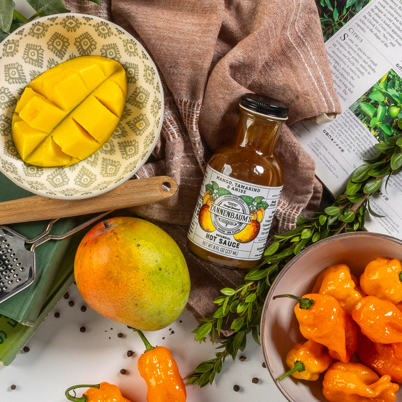 Mango Tamarind and Anise Botanical Hot Sauce