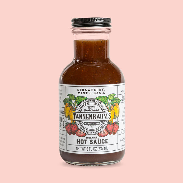 Tannenbaum's Strawberry, Mint & Basil Botanical Hot Sauce
